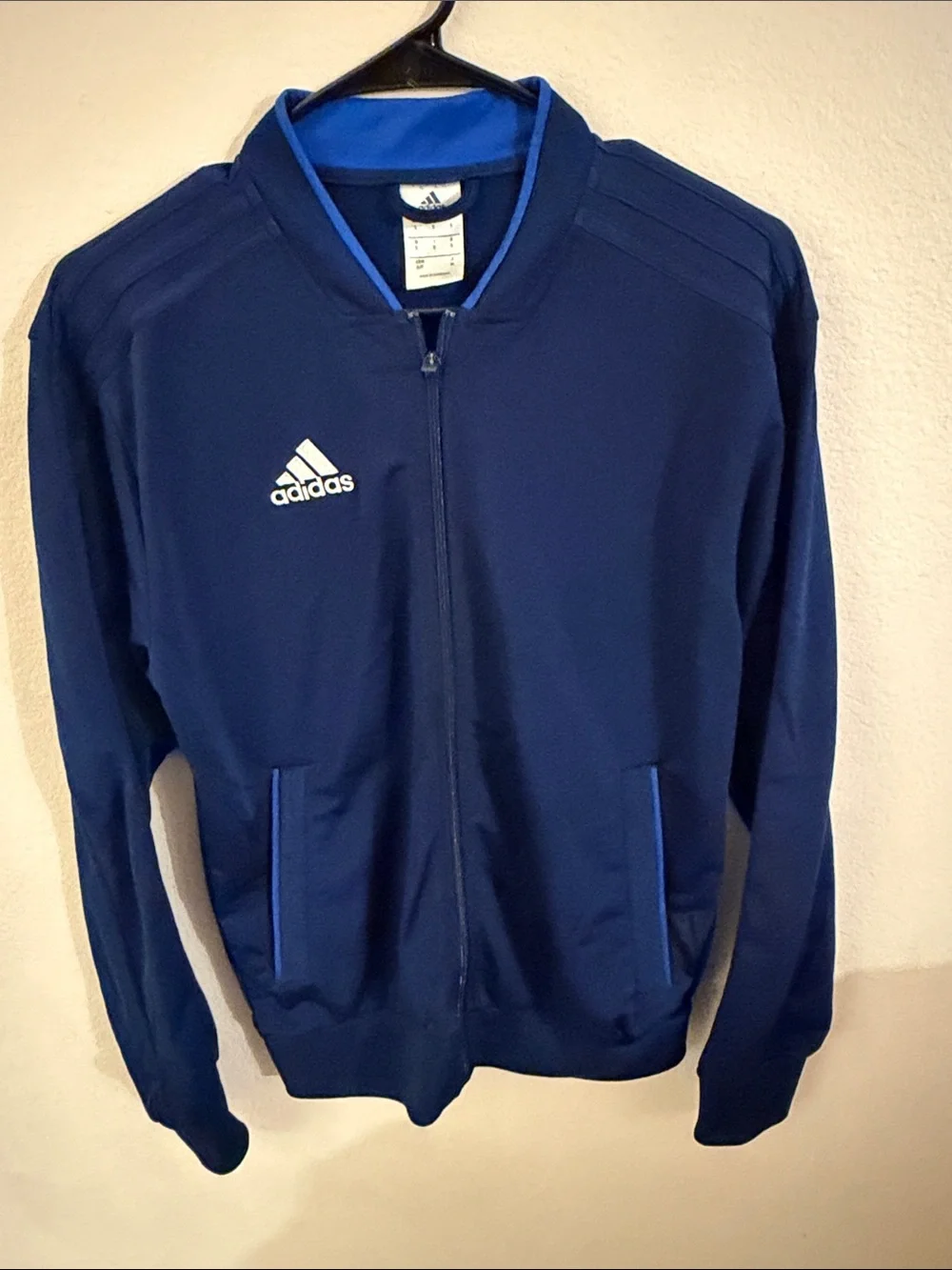 Adidas Men’s Navy Blue Track Jacket